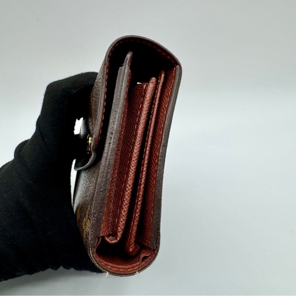 Louis Vuitton Dark Brown Monogram Wallet | Very Good Condition - Picture 4 of 15